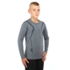 Рашгард дитяча футболка компресійна Zelart 510 розмір 26 (130-140см) Grey - зображення 3
