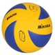 Мяч волейбольный Mikasa MVA 200 0162-3 размер №5 для игры в зале (Indoor) Yellow-Blue - изображение 2