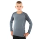 Рашгард дитяча футболка компресійна Zelart 513 розмір 28 (140-150см) Grey - зображення 4