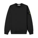 Світшот Stone Island - Sweatshirt Black Heavy Cotton Jersey 791563750 v0029 - зображення 4