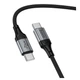 Кабель USB Hoco X121 Type-C to Type-C 60W 1.5m - зображення 3