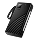 Універсальна мобільна батарея 20000 mAh Hoco J155 Shine 22.5 W повербанк з дисплеєм чорний - зображення 5