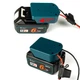 Зовнішній адаптер MT-101 для акумуляторів Makita 14.4В та 18В 30А AWG14 ABS (999281) - зображення 3