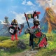 Klocki Playmobil Knights Przywódca rycerzy herbu Smok 25 elementów (72118) (4008789721181) - obraz 3