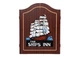 Дартс с кабинетом мишень 45см сизаль Winmax The Ships Inn 6 дротиков - изображение 3