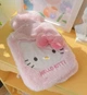 Грелка плюшевая объем 1000 мл Хеллоу Китти Hello Kitty, грелка резиновая в плюшевом чехле Hello Kitty 1л - изображение 4