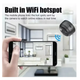 Мини Камера IP Видеонаблюдение Wi-Fi FullHD 1080 A9 Беспроводная Z-IOT CAM Black / мини wifi камера для дома офиса скрытая каме - изображение 5
