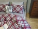 Постільна білизна Крафт бордо/сіра гавань, Turkish flannel (Сімейний) - зображення 2