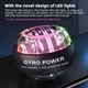Гіроскопічний тренажер для кистей рук з LED-індикатором швидкості GT7. Кистьовий тренажер / Гіробол / Еспандер - зображення 8