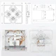 Управляемая светодиодная люстра TETRA TWIST ICE 165W-8S APP-595x595x110-WHITE/CLEAR-220-IP20 - изображение 4
