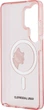 Чохол Karl Lagerfeld IML Peekaboo Choupette MagSafe для Samsung Galaxy S26 Ultra Pink (KLHMS26L6HCPSCP) - зображення 7
