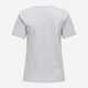 Футболка хлопковая женская ONLY 15317989 M Light Grey (5715830459540) - изображение 5