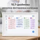 Цифрова електронна фоторамка 10,1 дюйма цифровий календар 32 ГБ вбудованої пам'яті Wi-Fi сенсорний Full HD екран розклад справ планувальник сімейних завдань електронна рамка дошка для фото подарунок настінний розумний електронний сімейний планер Fotocube - зображення 3