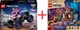Набір конструкторів LEGO Technic Monster Jam Sparkle Smash із функцією Pull-Back 243 деталі + One Piece Цирковий намет клоуна Баґґі 573 деталі (563834313_536599624) - зображення 1