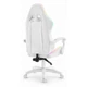 Геймерське крісло екошкіра Hell's Chair HC-1000 White LED - зображення 4
