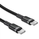 Дата кабель Acefast C22-03 Type-C to Type-C 60W (1.2m) Black - изображение 5