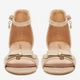 Подростковые босоножки для девочки Jenny CM240902-3 5906751051405 37 Золотистые (5906751051450) - изображение 4