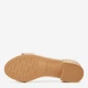 Подростковые босоножки для девочки Jenny CM240902-3 5906751051405 37 Золотистые (5906751051450) - изображение 6