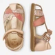 Детские кожаные сандалии для девочки Lasocki Kids BOB CI12-BOB-04(II)DZ 5904862298351 22 Золотистые (5904862298535) - изображение 5