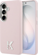 Чохол Karl Lagerfeld K Metal Logo MagSafe для Samsung Galaxy S26 Pink (KLHMS26S5PGFKHGP) - зображення 1