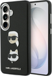 Чохол Karl Lagerfeld Saffiano Double Heads Metal для Samsung Galaxy S26 Plus Black (KLHCS26MPSFDHPOK) - зображення 1