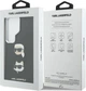 Чохол Karl Lagerfeld Saffiano Double Heads Metal для Samsung Galaxy S26 Ultra Black (KLHCS26LPSFDHPOK) - зображення 8