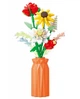 Конструктор интерьерный Love серия Flowers for Mom Цветы в оранжевой вазе - изображение 2
