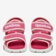 Детские спортивные сандалии для девочки Reebok CP92-26028(III)DZ 5906751144411 22 Розовые (5906751144435) - изображение 4