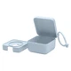 Контейнер для зберігання пустушок BIBS Pacifier Box Baby Blue - изображение 4