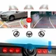 Рамка для номера с камерой 640х480 IP66 Wi-Fi 12V черная для защиты автомобиля и удобства парковки - изображение 3