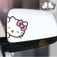 Наклейка Hello Kitty на зеркало 9,0*8,0 см - изображение 1
