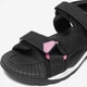 Детские спортивные сандалии для девочки Roxy CS8126-01 5906751034286 33 Черные (5906751034309) - изображение 7