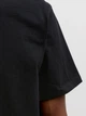 Футболка хлопковая длинная мужская Jack & Jones 12278787 2XL Black (5715724957619) - изображение 5