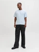 Футболка хлопковая длинная мужская Jack & Jones 12287990 XL Celestial Blue (5715830433113) - изображение 5