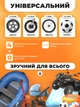 Насос автомобильный автокомпрессор для автомобиля авто компрессор автомобильные компрессоры электро насосы автонасос для машины колес подкачки шин с павербанком 4500 mAh светодиодным фонарем в машину 12 вольт от аккумулятора электронасос от прикуривателя - изображение 6