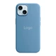 Чохол Silicone Case with MagSafe для iPhone 15 Winter Blue - изображение 1