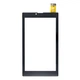 Тачскрін (сенсор) під китайський планшет Bravis NB76 3G / Ergo Tab A720, HK070PG3328B-V01, QCY 706 J, QCY706, FPC-FC708706-00, 7.0 inch, 30 пін, 104 x 182 мм., Чорний - 177412 - зображення 1