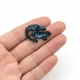 Значок BROCHE брошь бижутерия Животные Ящерица Геккон голубой BRGV115352 - зображення 3