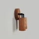 Настінний світильник подвійний бра Gaff Topaz Лофт Black walnut - зображення 6