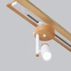 Світильник трековий 1 м 2 споти Gaff Design Urban White широка база - зображення 6