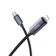 Кабель Hoco Type-C-Lightning 1м LED-дисплей 27W для айфона Black (X112TСIP Black) - зображення 8