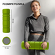 Массажный ролик WCG K3 Premium Foam Roller 42 см, салатовый, 3D рельеф, EVA, до 200 кг - изображение 7