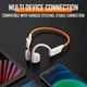 Навушники Onikuma Bluetooth 5.3 85mAh Orange (T37_Orange) - зображення 5