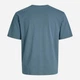 Футболка хлопковая длинная мужская Jack & Jones 12291213 L Blue Mirage (5715827010686) - изображение 8