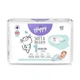 Подгузники для новорожденных со специальной выемкой для пупка Happy Newborn 1 (2 - 5 кг) 42 шт. Bella Белый - изображение 1