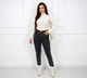 Гольф жіночий Батал з візерунком бавовняний 42-54 Молочний - изображение 1