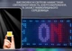 Светодиодная LED панель для авто ART-0569 RGB 133 ×19.2 см Bluetooth от сети IP65 управление через телефон и пульт текст анимация - изображение 8
