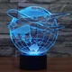 Настольный 3D-ночник Touch Switch Control LED Light с сенсорным управлением и RGB-подсветкой для спальни и детской комнаты (D41F8CF1BEC2) - изображение 4