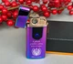 USB запальничка на зарядці та Газова з персональним гравіюванням, Чорна металева юсб з текстом подарунок. 33421G-4 (69) - зображення 7