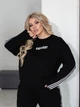 Женский костюм повседневный черный 50-52 р5035.2528 - изображение 3